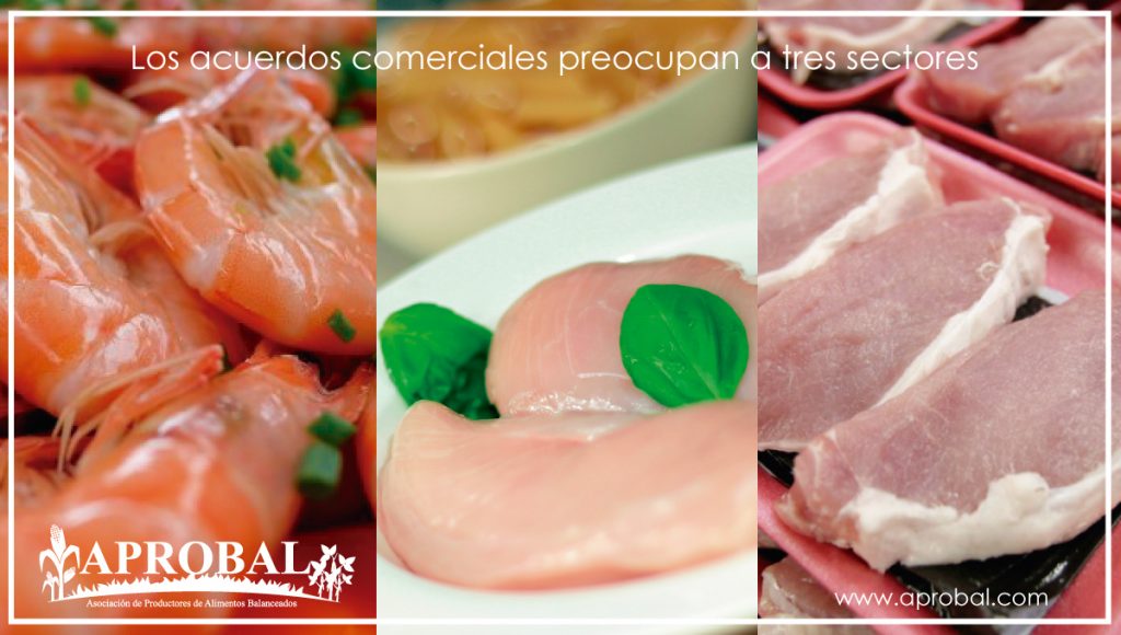 LOS ACUERDOS COMERCIALES PREOCUPAN A TRES SECTORES