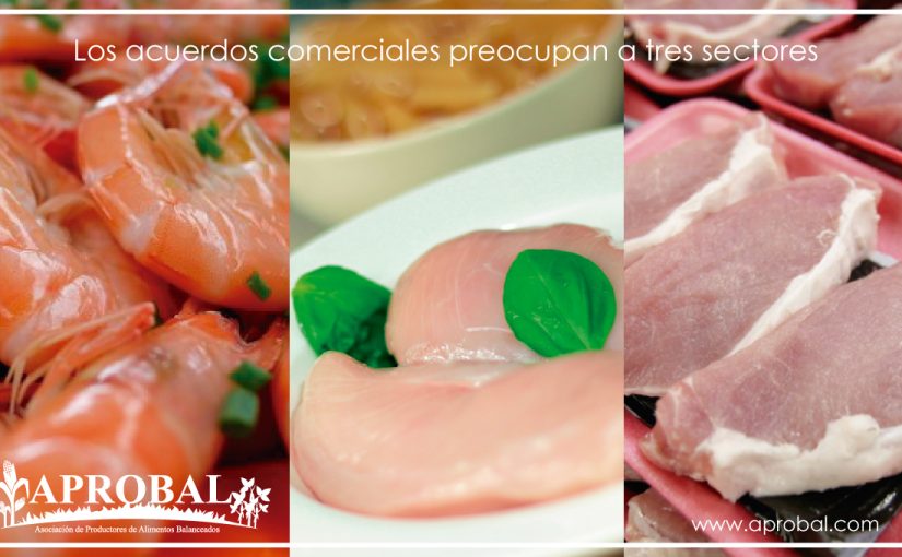 LOS ACUERDOS COMERCIALES PREOCUPAN A TRES SECTORES