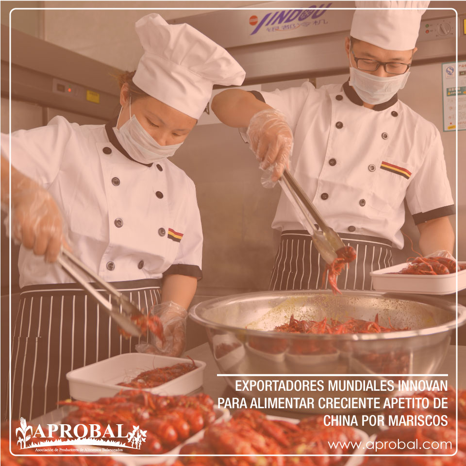EXPORTADORES MUNDIALES INNOVAN PARA ALIMENTAR CRECIENTE APETITO DE CHINA POR MARISCOS